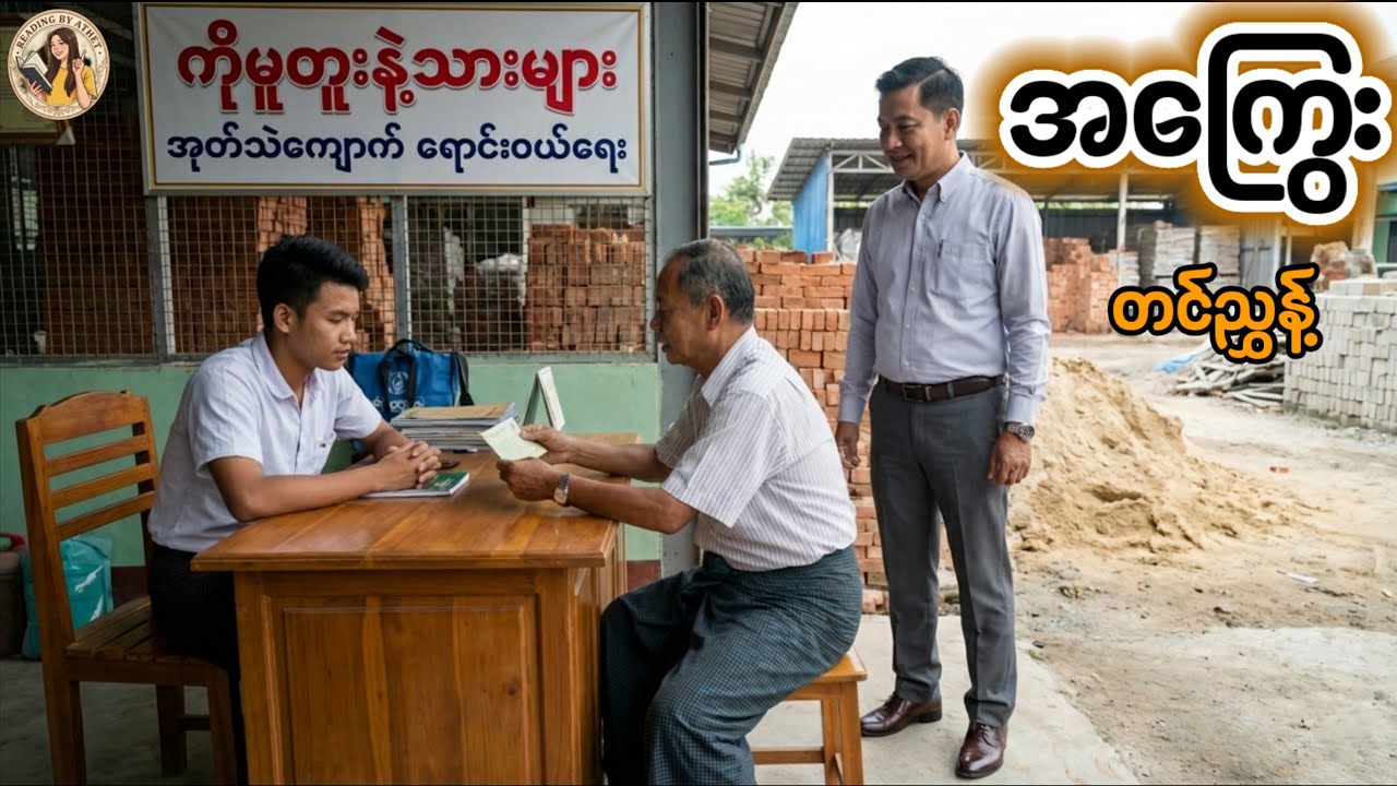 အကြွေး#ရွှေဧည့်သည်#အစွဲ#ဆရာတင်ညွန့်#ဝတ္ထုတို(၃)ပုဒ်#Reading by Athet 