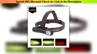 Editor’s Choice SOFIRN HS42 Headlamp 2100lm 18650 EDC USB C Rechargeable with Power Bank Flashlight