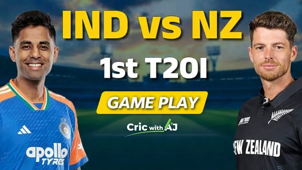 🔴IND vs NZ Live Gameplay | T20I Cricket 2026 
