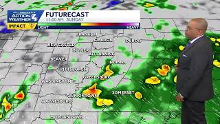 July 31 Forecast: Heavy rain and storms Sunday in Western PA