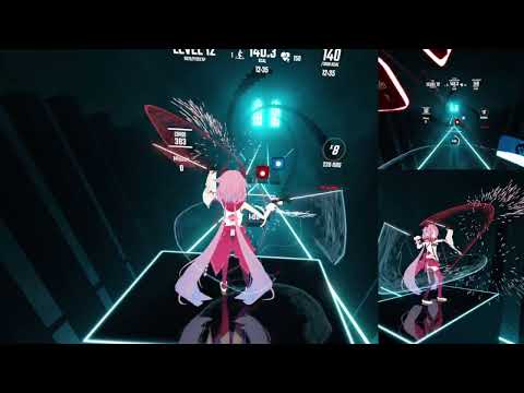 KONKON Beats/Shirakami Fubuki - Beat Saber [Reverse grip]