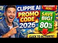 Clippie AI Promo Code 2026 🔥 Get Exclusive Discount | Clippie AI Coupon Code