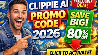 Clippie AI Promo Code 2026 🔥 Get Exclusive Discount | Clippie AI Coupon Code