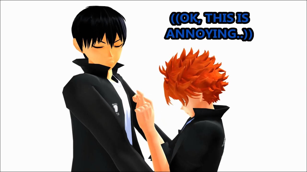 [Haikyuu!!xMMD] Poka Poka! [KageHina]