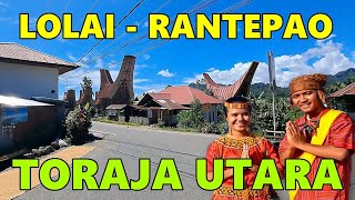 KEINDAHAN ALAM TORAJA : KONDISI JALAN DARI LOLAI MENUJU KOTA RANTEPAO