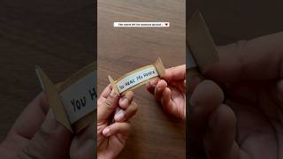 A tiny DIY with a hidden message ❤️‍🩹✨#diy #diycrafts #handmade #giftideas #cardmaking #shorts
