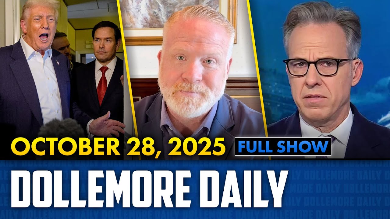 Donald Trump LETS MRI NEWS SLIP & Jake Tapper BLAMES Doug Ford for Trump Tariffs - Oct 28, 2025