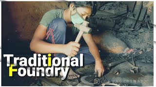 Traditional Foundry & Small Indigenous Boy