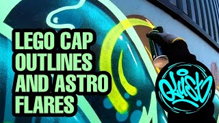 GRAFFITI  LEGO CAP OUTLINES & ASTRO FLARES [INSANE CAN CONTROL]