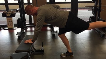 Ipsilateral Dumbbell Row