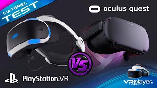 Oculus QUEST VS PlayStation VR PSVR : Test - (English subtitles) - VR4player.fr