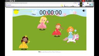 10 Second Princess Race Timer (Older Model)