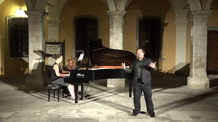 Arthur Wu singing "Una Furtiva Lagrima" by Donizetti