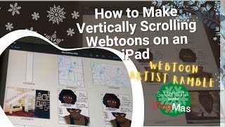 How to Make Webtoons Vertical Scrolling || Vlogmas Webtoon Artist FREE Digital Art Software✍🏾👩🏾‍💻 screenshot 4