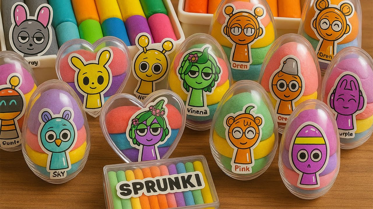 Sprunki Character Hunt: Sky, Simon, Oren, Pinki, Vineria... Where Are Clay Cubes & Heart?