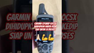 Service garmin gpsmap 60csx problem dihidupkan hanya kedip saja