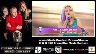 AMALIA ELENA STANCIU - At Last (voce live) | DreamStar Junior Music Contest | Ed. 3 - Sez. 1
