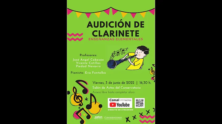 AUDICIN de CLARINETE. Enseanzas Elementales