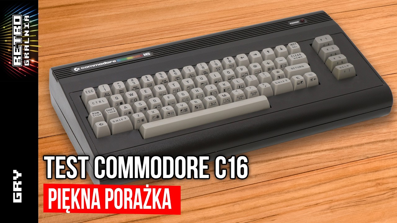 🕹️ Lepszy BASIC, 121 kolorów i... wielka porażka. Test Commodore C16