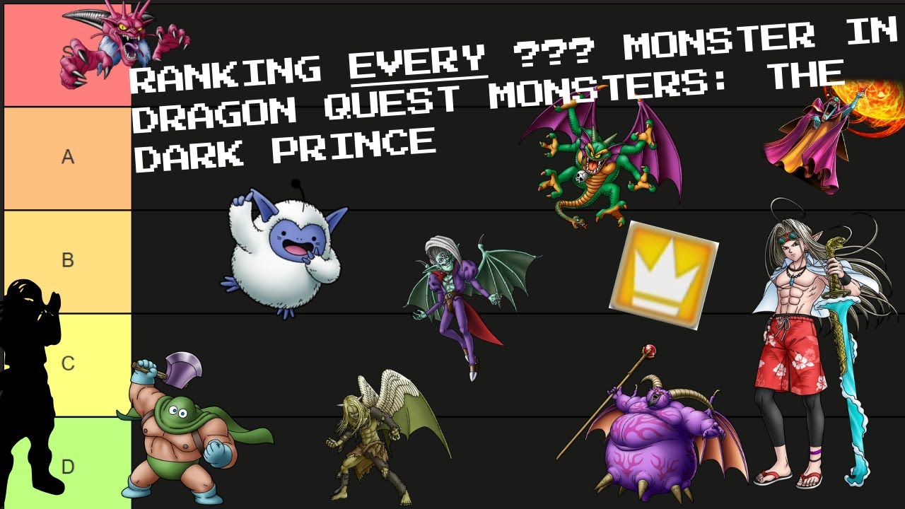 Ranking Every ??? Monster in Dragon Quest Monsters 3: The Dark Prince
