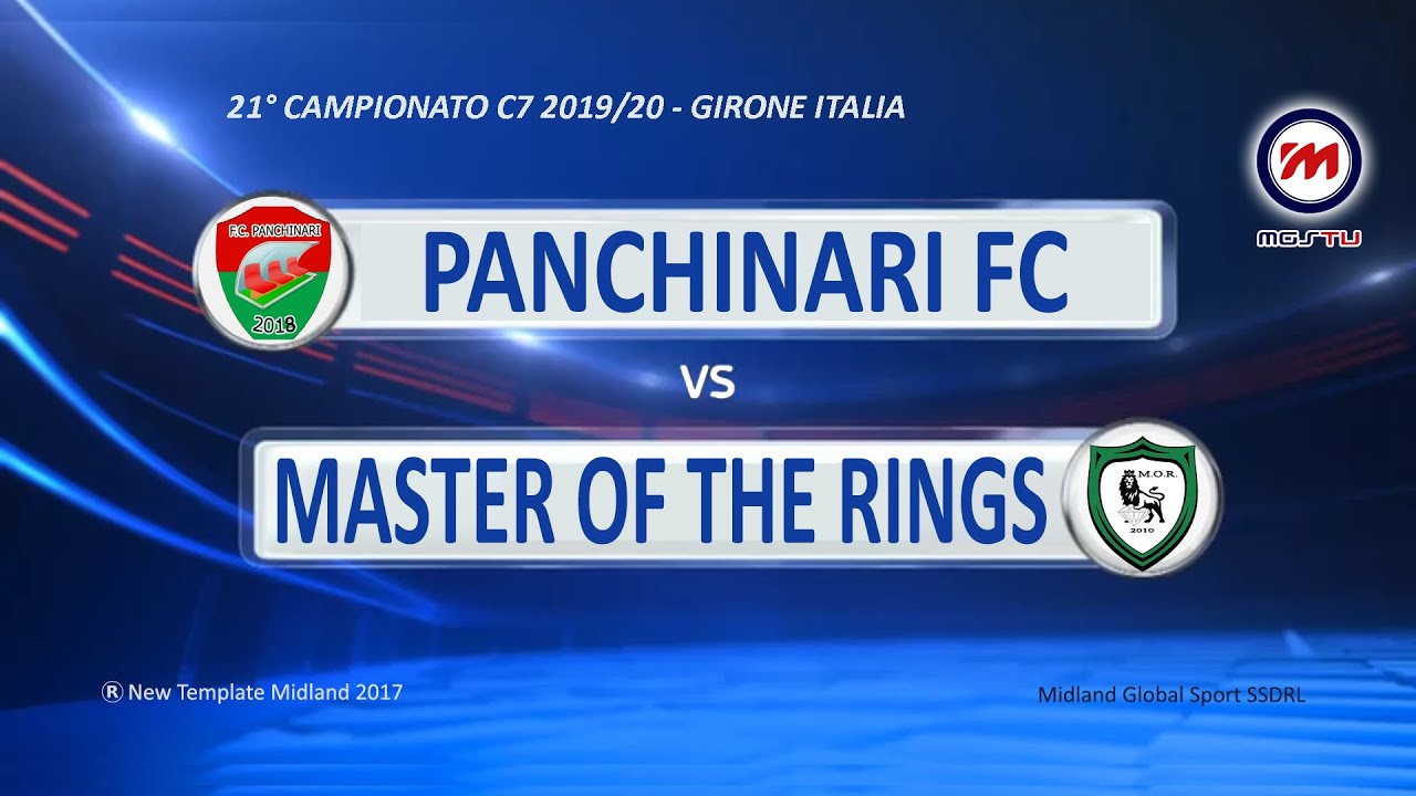 21° Campionato C7 2019/20 - HL Panchinari vs Master of the rings