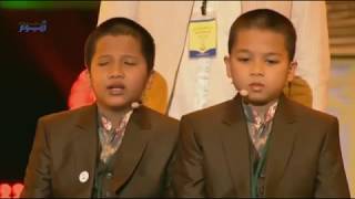 LUPUT DARI MEDIA, 2 ORANG ANAK YANG HAFIDH MEMBANGGAKAN INDONESIA DI MOSCOW