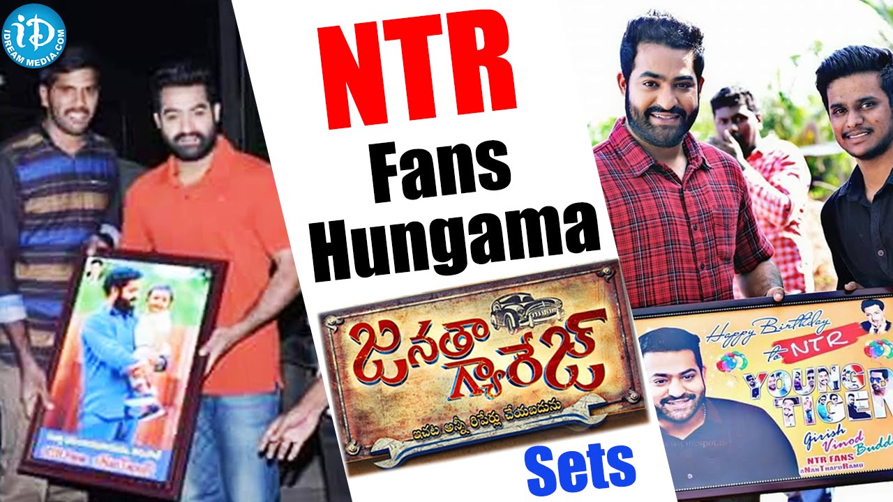 Jr NTR Receives Gifts On His Birthday From Fans