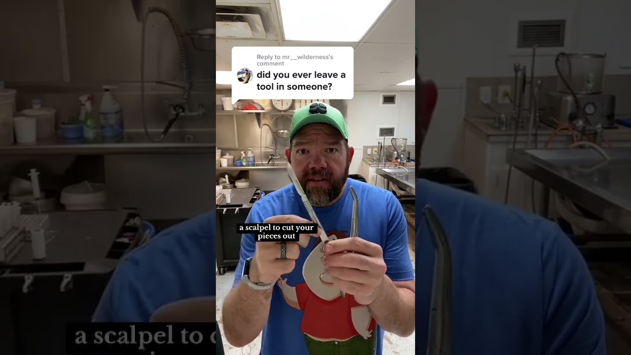 Я когда-нибудь оставлял инструменты в теле человека после вскрытия? 