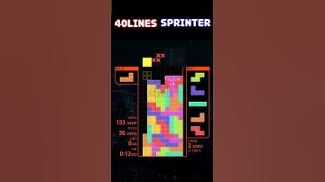 [TETR.IO] Just a game of Tetris. 40Lines Sprinter. #27