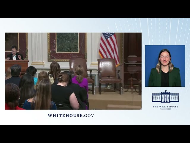 Celebration of Executive Order on Recognizing and Honoring Women’s History