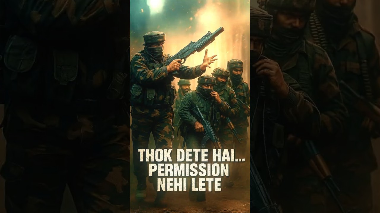 "Thok Denge Puchenga tak nehi" 💀🥶 #short #ytshorts #indianarmedforces #viral