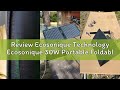 Review Ecosonique Technology Ecosonique 30W Portable Foldable Solar Panel with USB C &amp; USB A Fast Ch