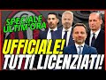 ULTIM'ORA UFFICIALE! TUTTI LICENZIATI: VIA FURLANI, MONCADA, TARE E ALLEGRI | La Stanza di Bottoni