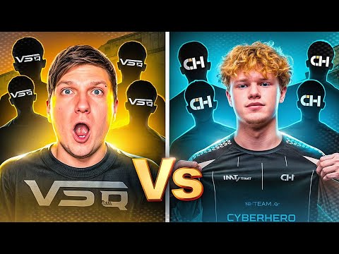VSq vs CYBERHERO - очень потный шоуматч. Веле пора в киберспорт?