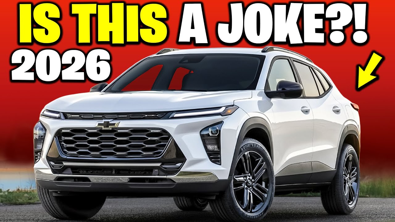 Все 5 спорных обновлений Chevrolet Trax 2026 года подробно объяснены!