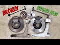 SAAB 9-3 Front End Rebuild: Disassembly of the Old Junk