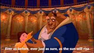 Beauty and The Beast/Tale As Old As Time Lyrics - Beauty and the Beast