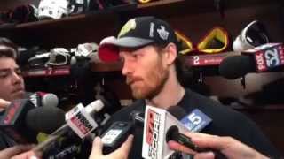 Duncan Keith on it being tough to repeat as Stanley Cup champion.