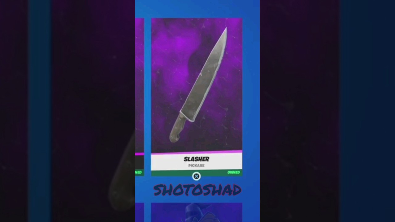 This Michael Myers Slasher Pickaxe has a secret sound effect in Fortnite #Shorts #Fortnite