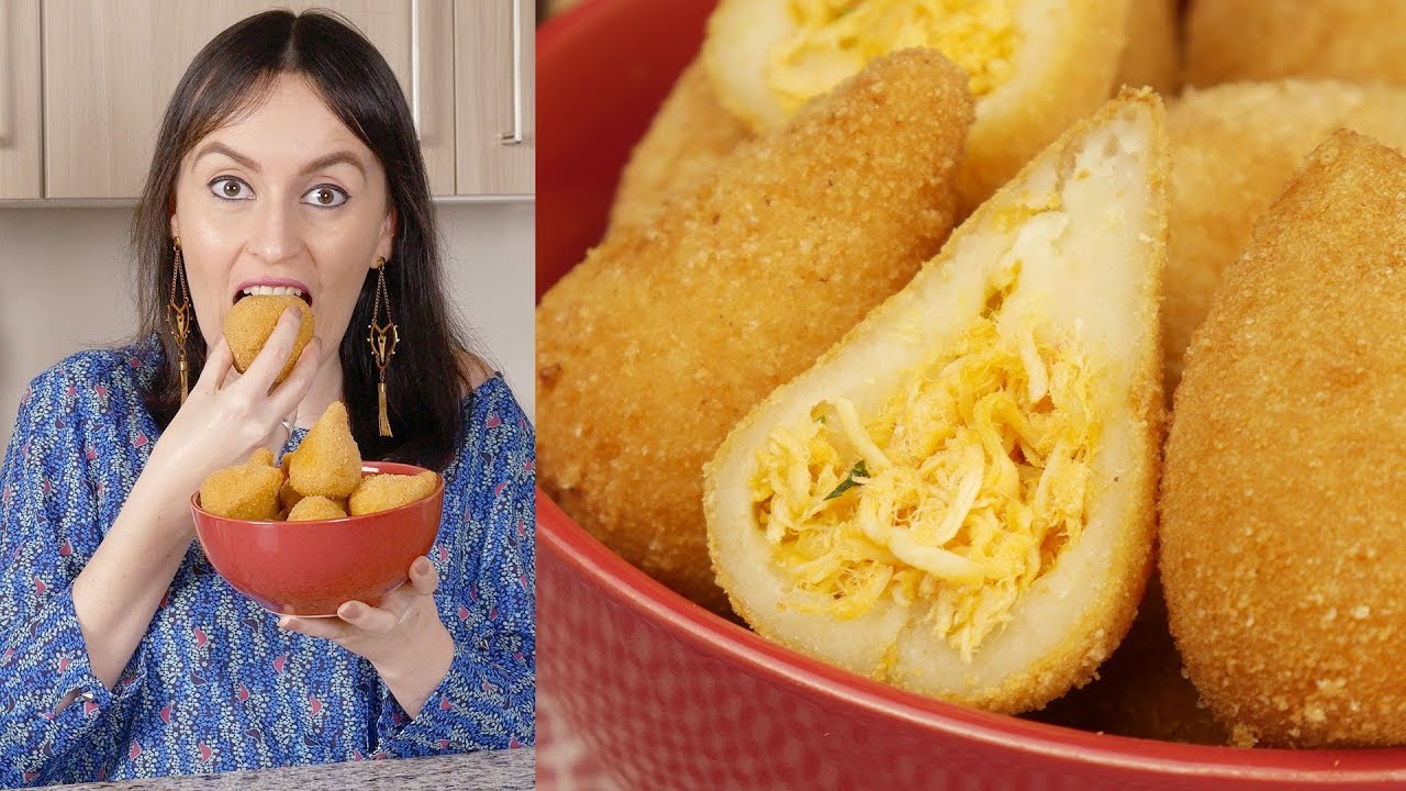 COXINHA DE FRANGO - MASSA PARA SALGADOS FRITOS | Cook'n Enjoy 342