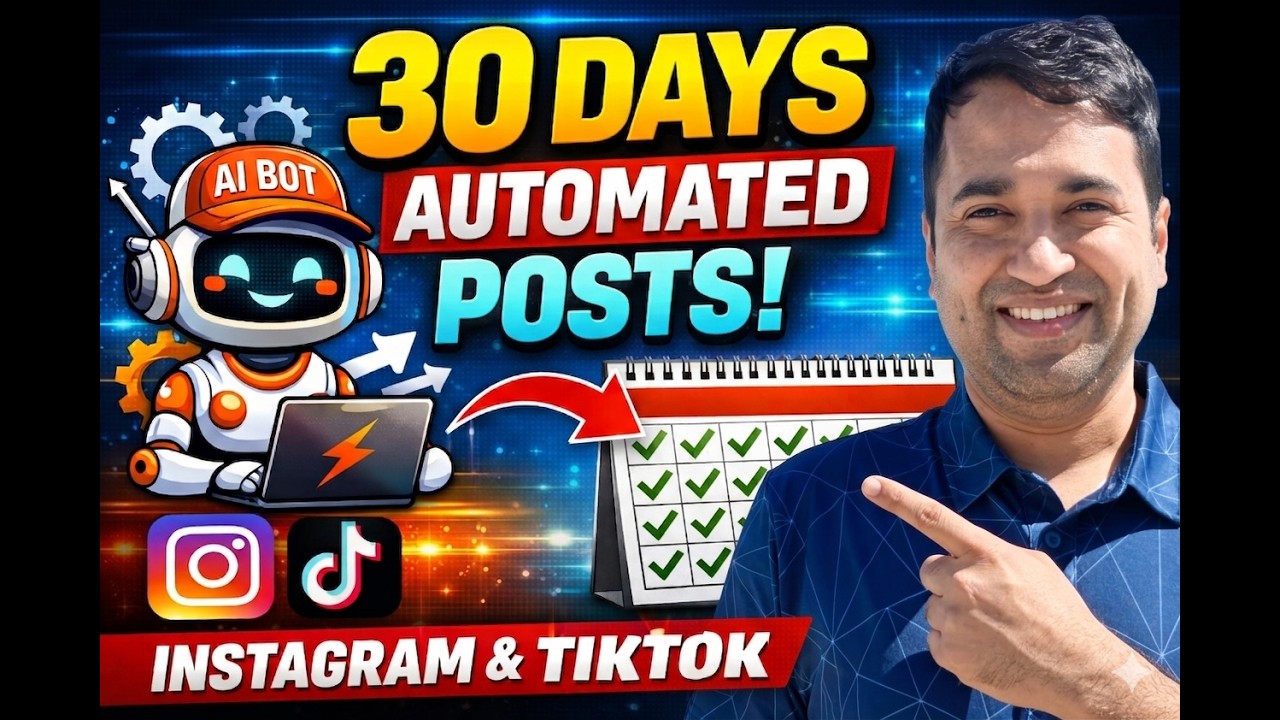 n8n workflow for automating TikTok and Instagram posts