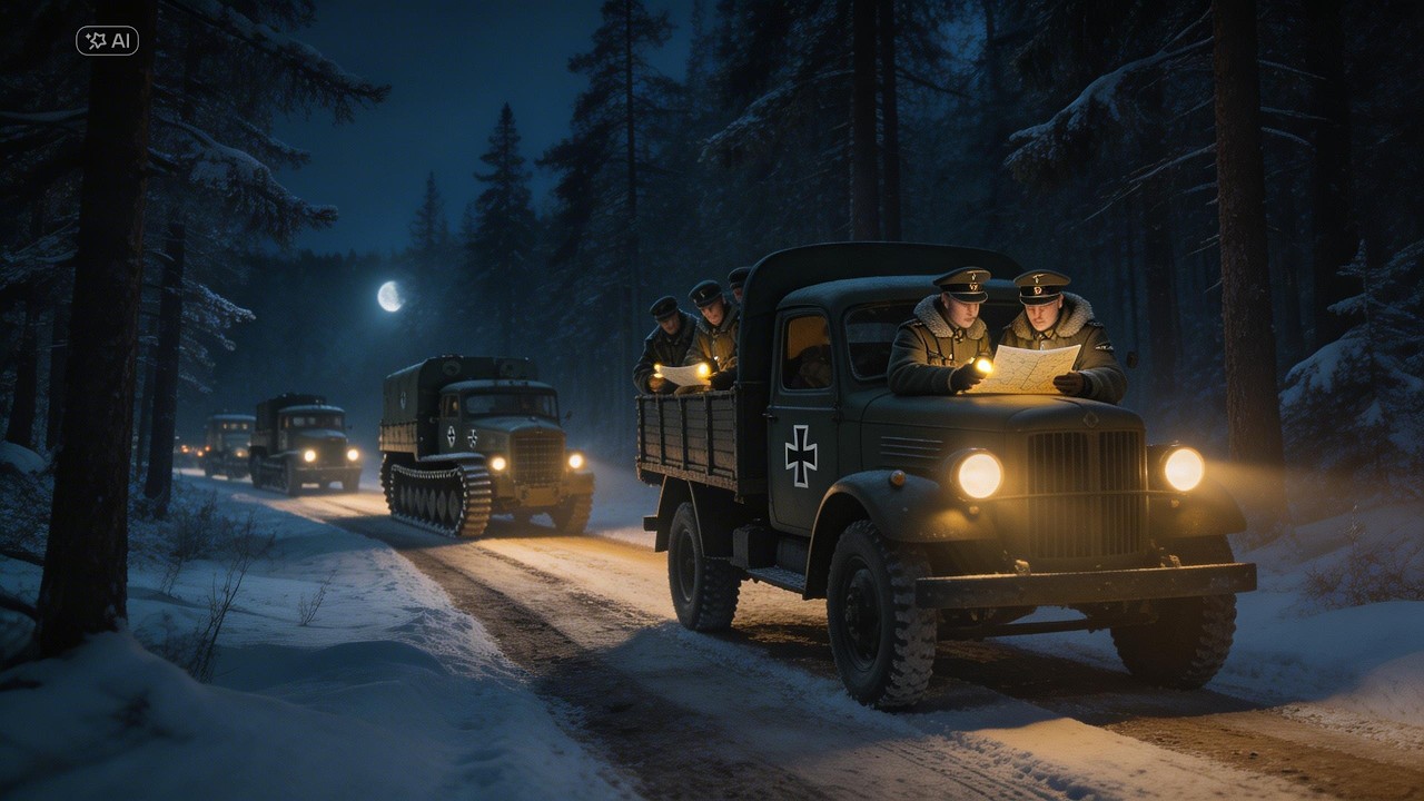 НЕМЦЫ СВЕРНУЛИ ночью — и этого оказалось достаточно