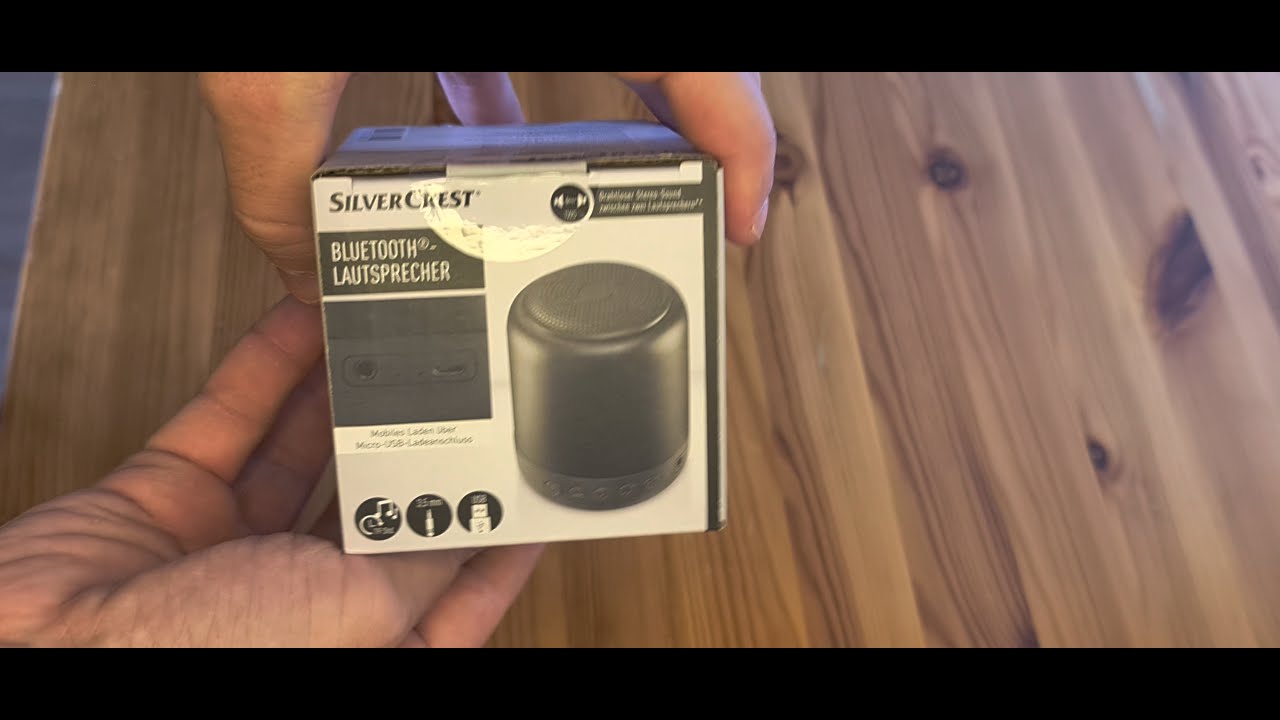 YouTube Speaker /Lautsprecher Bluetooth - Crest Silver Unboxing