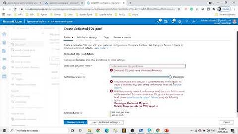 5. Data Engineering on MS Azure DP 203 (Design & implement Storage) - Azure Synapse Analytics