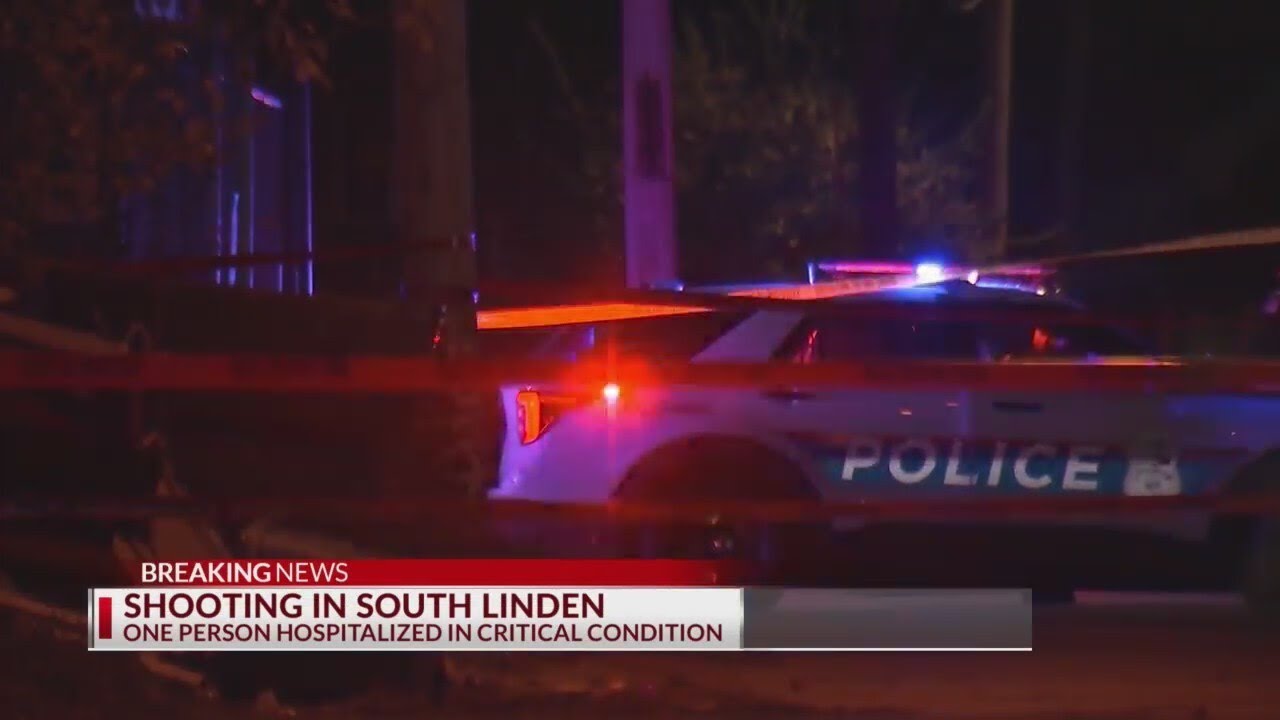 One critical after being shot in South Linden - YouTube