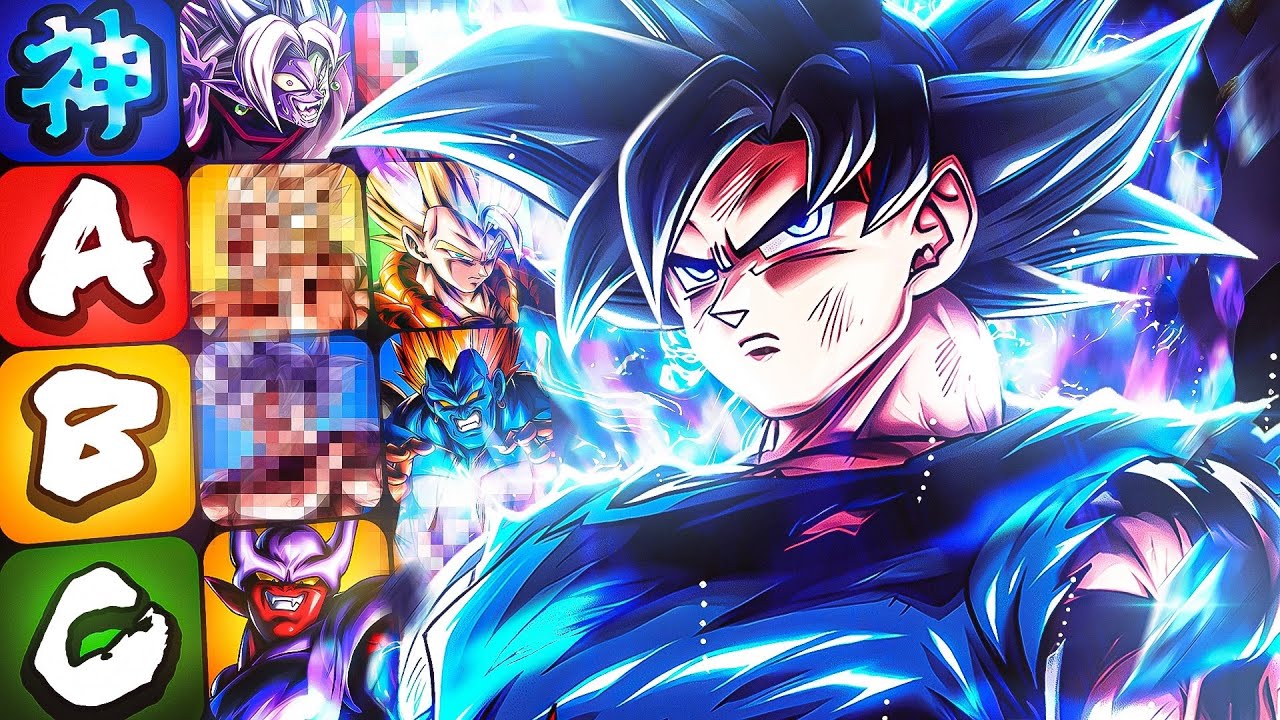 THE BEST DBL TOP 10 TIER LIST! ULTRA UI GOKU EDITION! (DRAGON BALL LEGENDS)