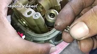 Tutorial Cara Membuka Dan Measang Kancingan Klep Motor