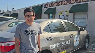 Gabriel Passes His Driving Test Thanks to ATX Driving School Austin TX