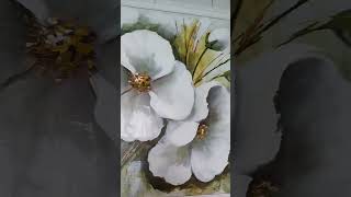 Papoulas Modernas Acrlico Sobre Tela Mrcio Monteiro Artista Plstico