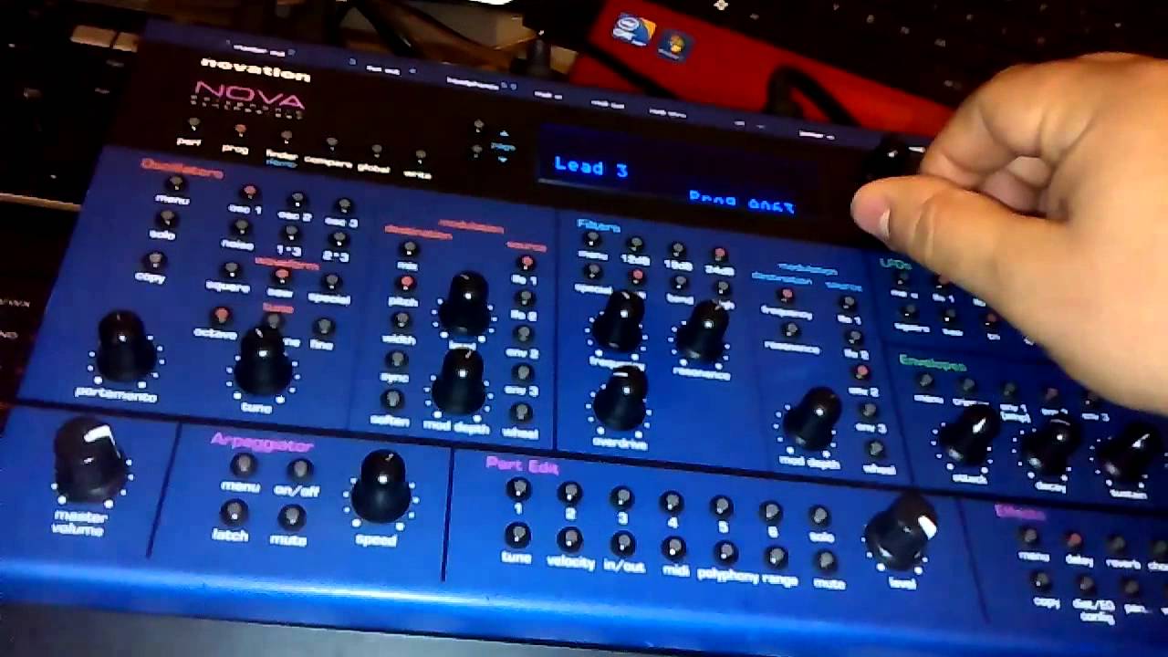 Novation Nova my patches